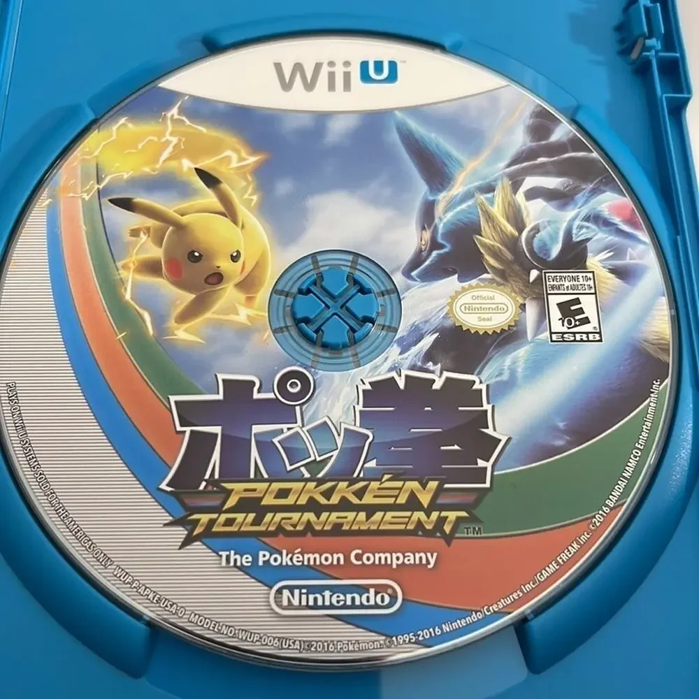 𝅺wii U Pokken Tournament for Nintendo Wii U No shadow Mewtwo Amiibo Card